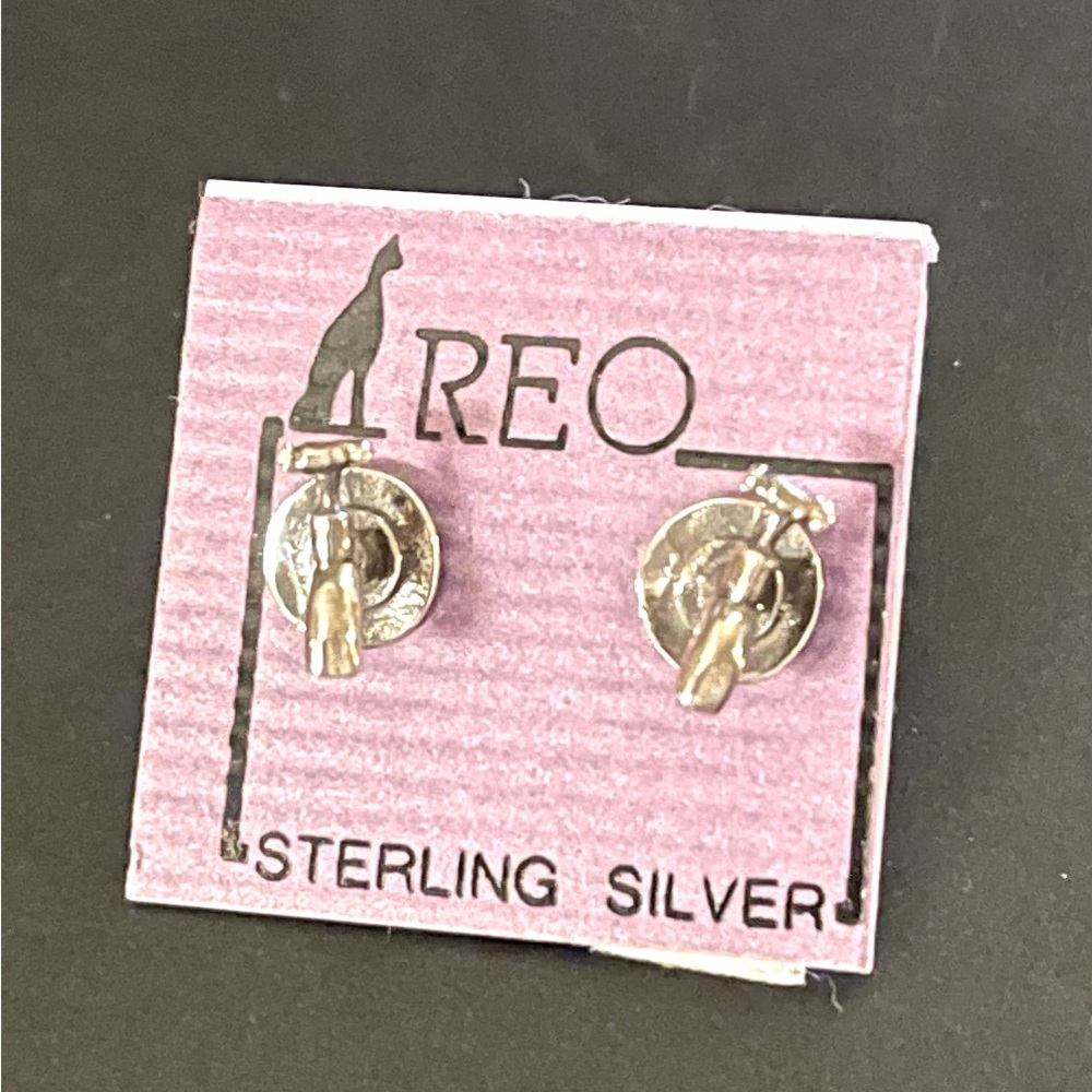 REO Sterling Silver Tiny Faucet Earrings
